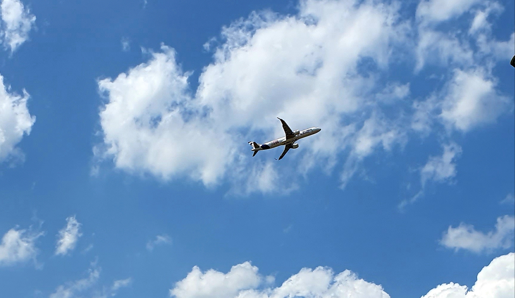 AIRCRAFT IN THE SKY