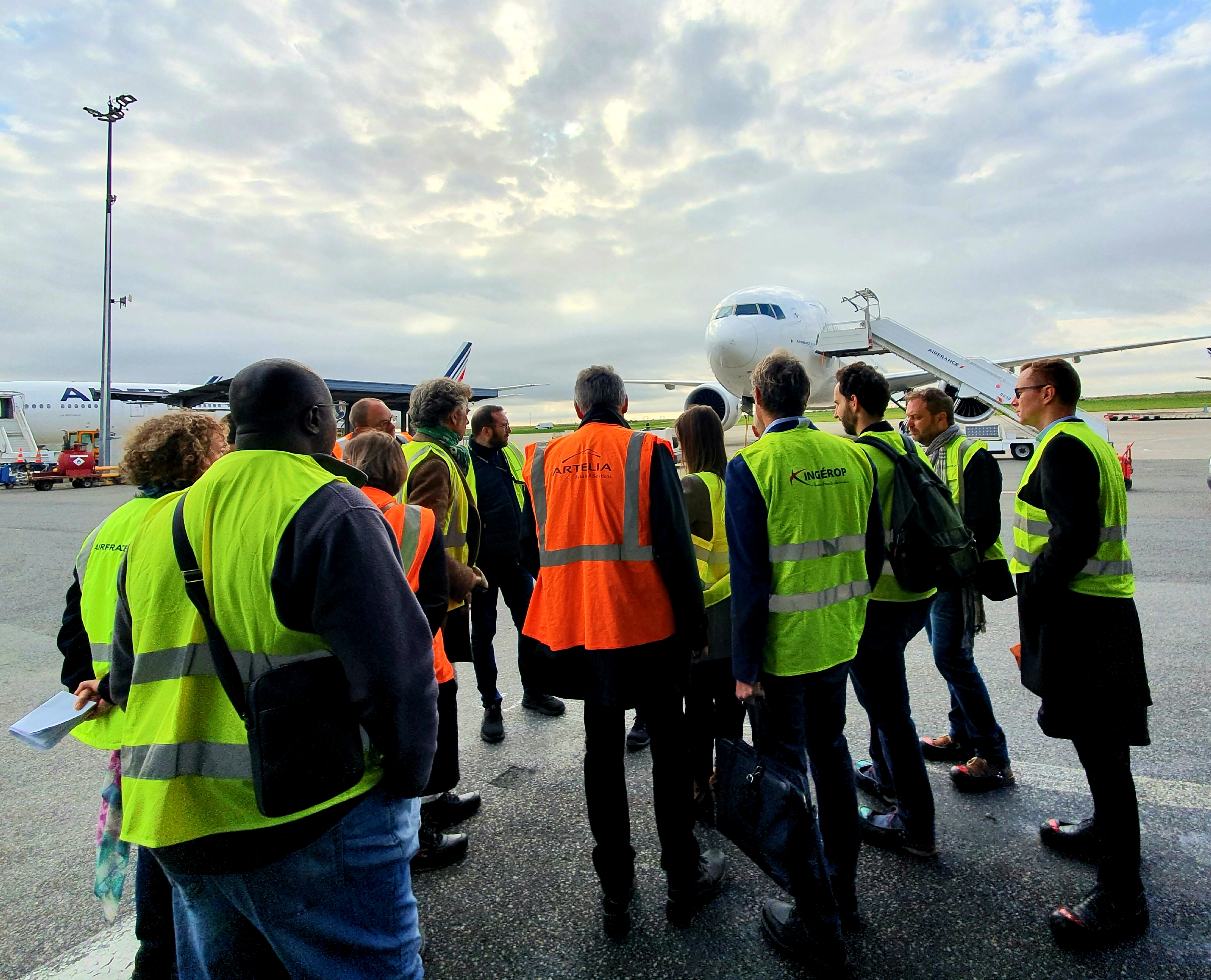PROAVIA VISIT OF AIR FRANCE HUB IN CDG AIRPORT