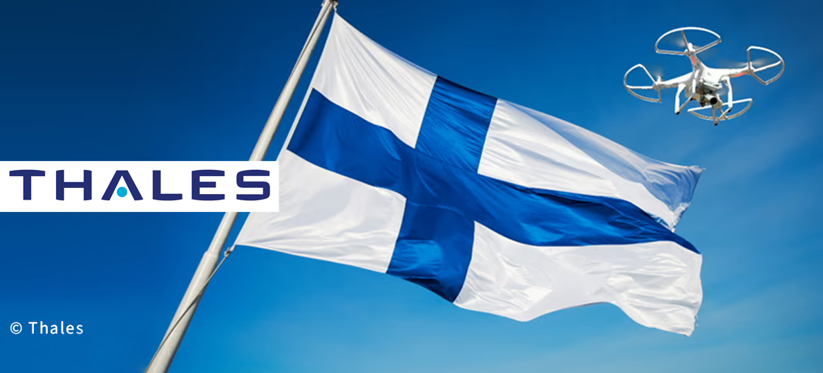 Thales sélectionné pour le pilote U-Space du Centre de recherche technique de Finlande (VTT)