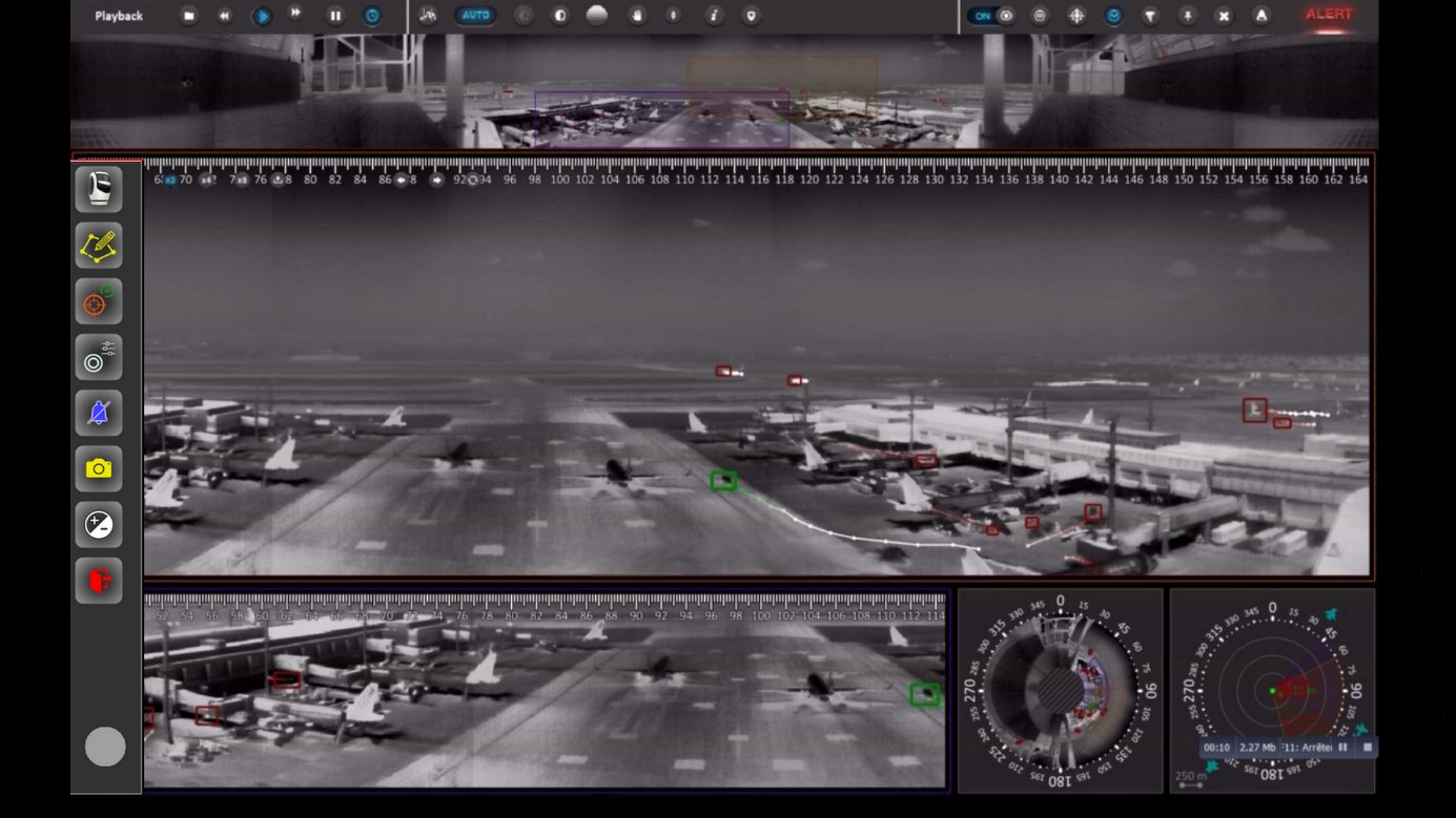 Vue CYCLOPE avec le kit de mobilité SPYNEL-M