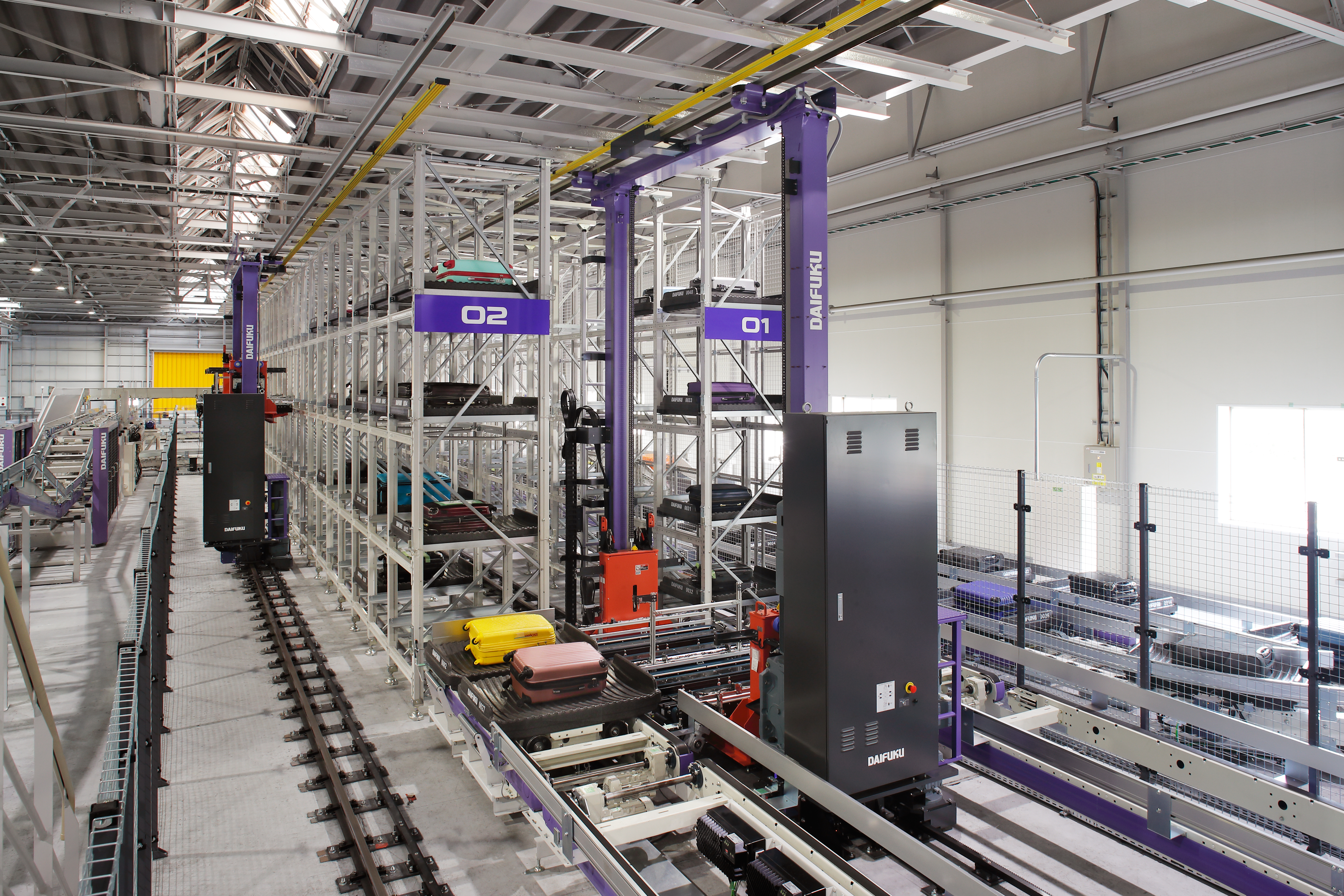 EBS, sockage automatique des bagages