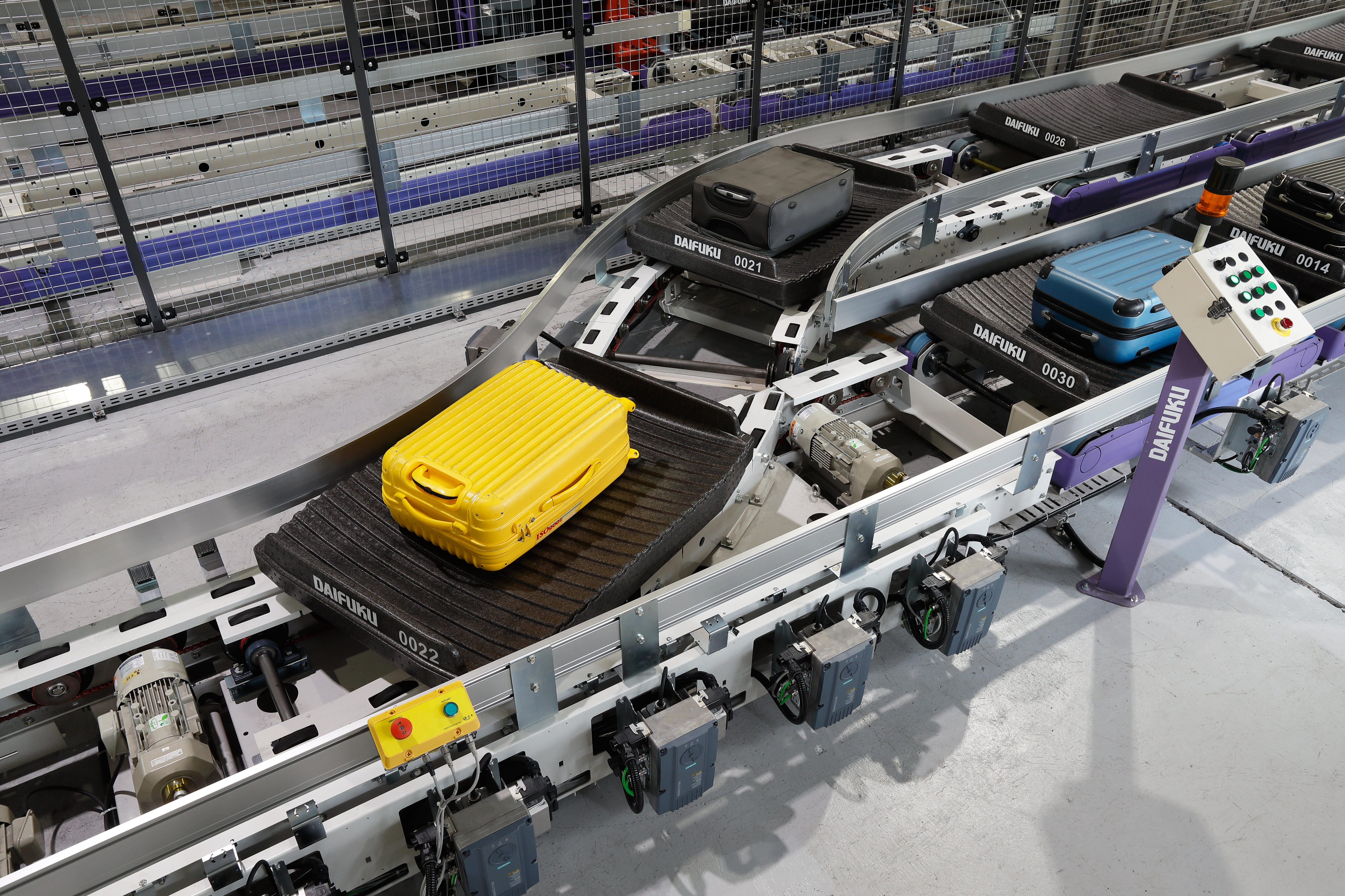 BTS, une solution modulaire pour le transport rapide et efficace des bagages