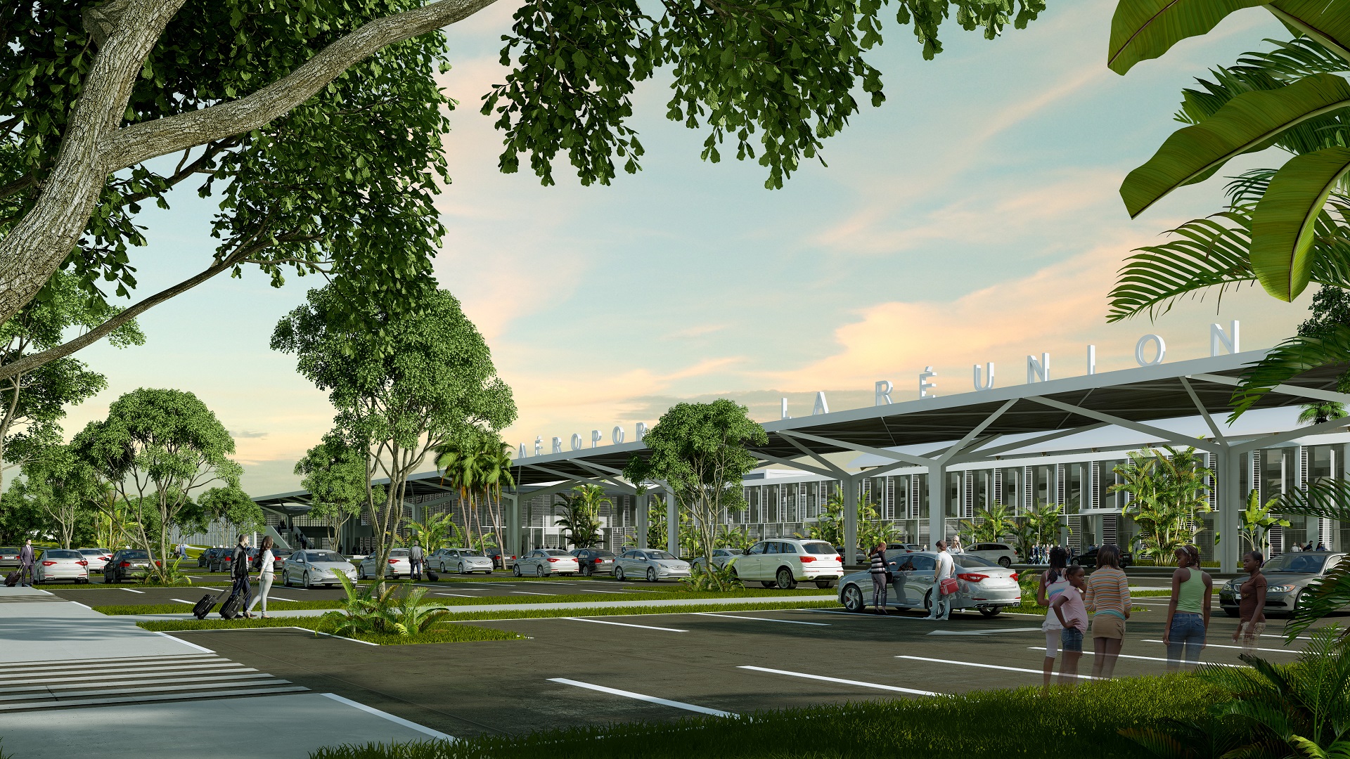 Aéroport Roland Garros, La Réunion