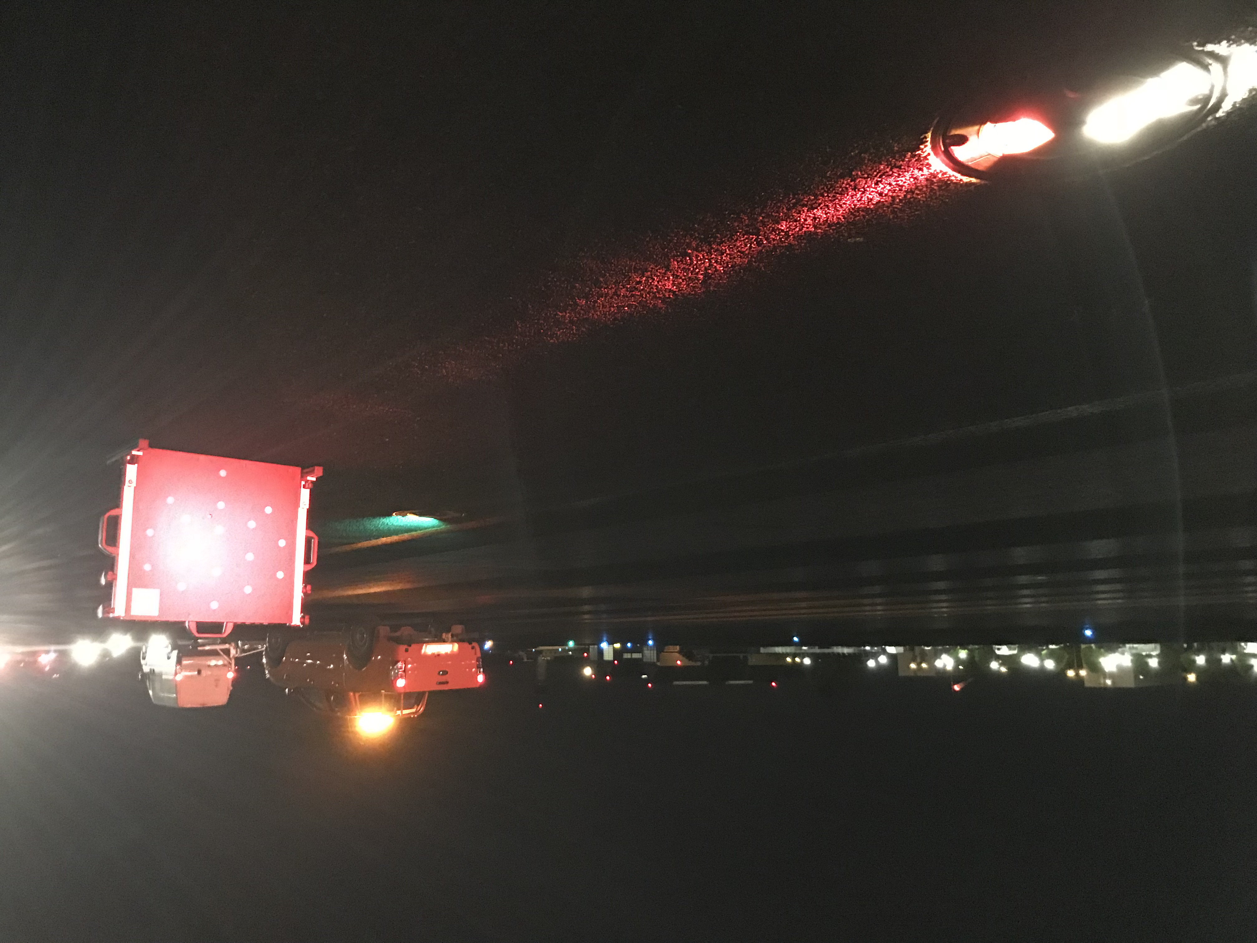 Mesure de la photométrie des feux de taxiway