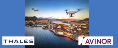 Avinor sélectionne Thales pour déployer un système dernière génération de gestion du trafic des drones en Norvège